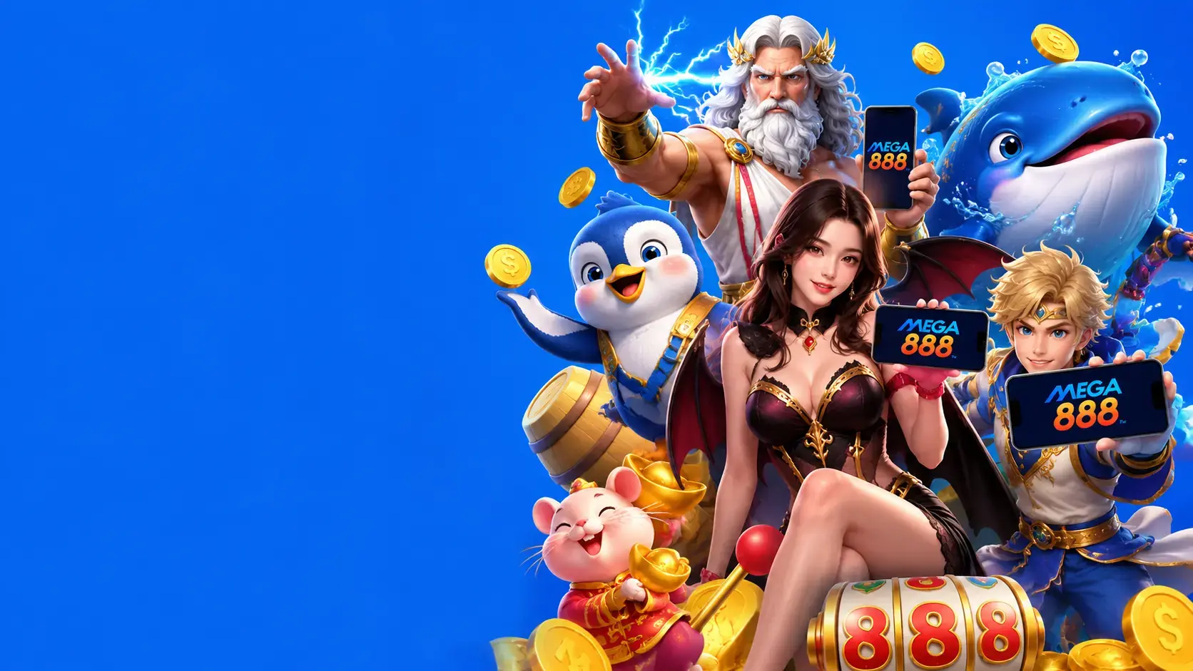 Pilihan MEGA888 selepas pemasangan